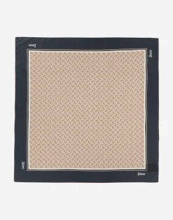 Herno Seidentuch-Monogramm-Seidentuch 90 X 90 Cm