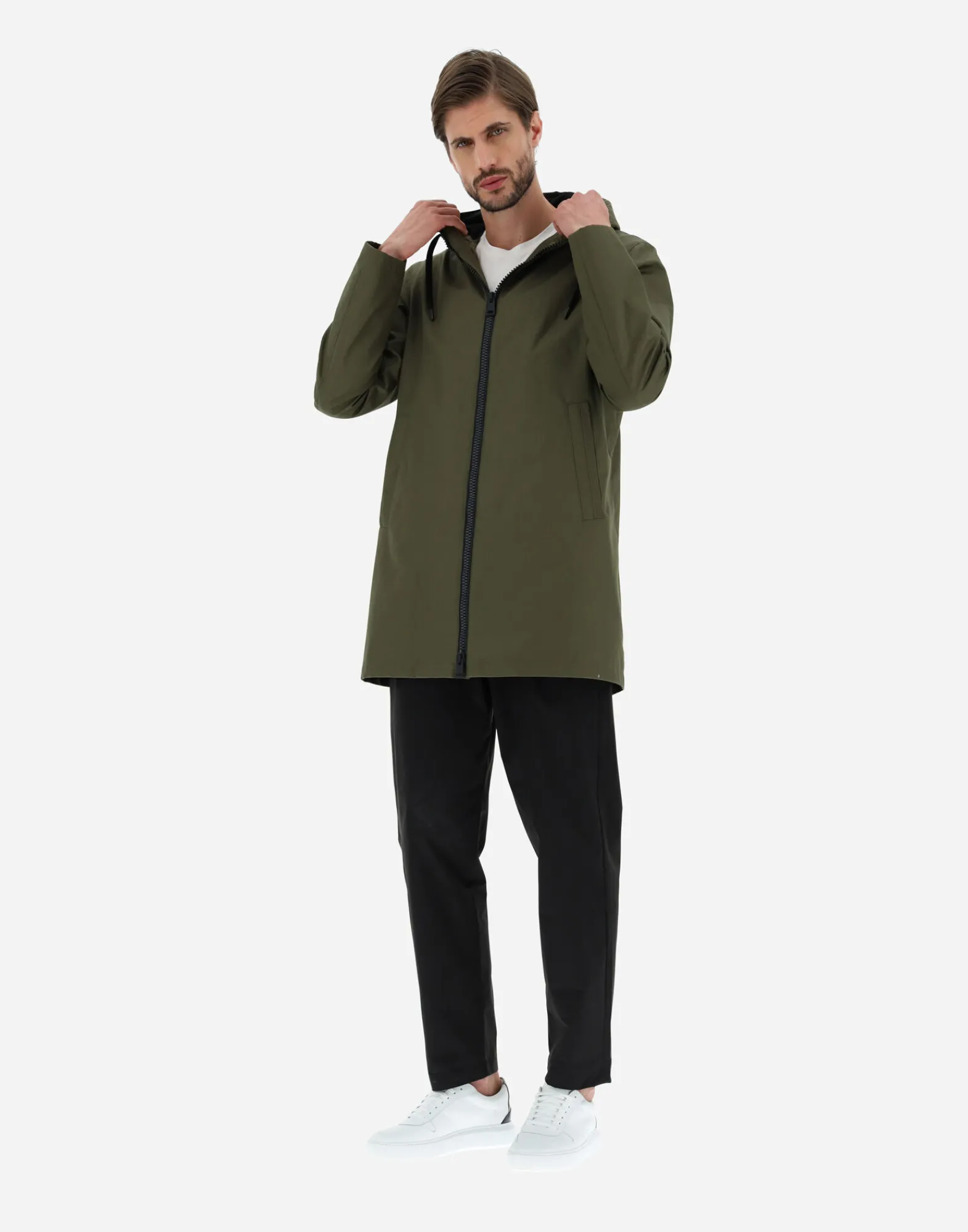 Herno Parka & Jacken-Parka Aus Delon & Ultralight Crease