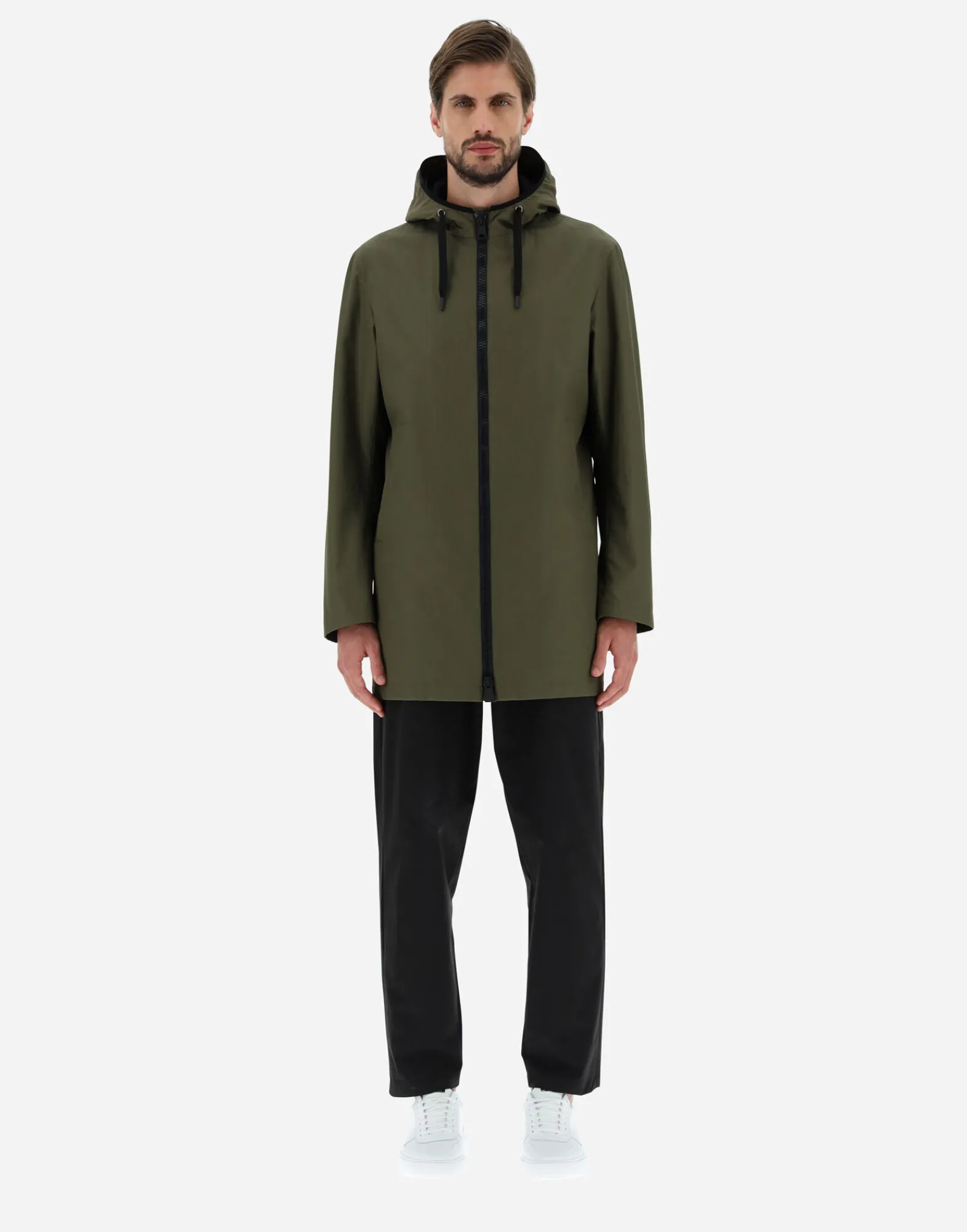 Herno Parka & Jacken-Parka Aus Delon & Ultralight Crease