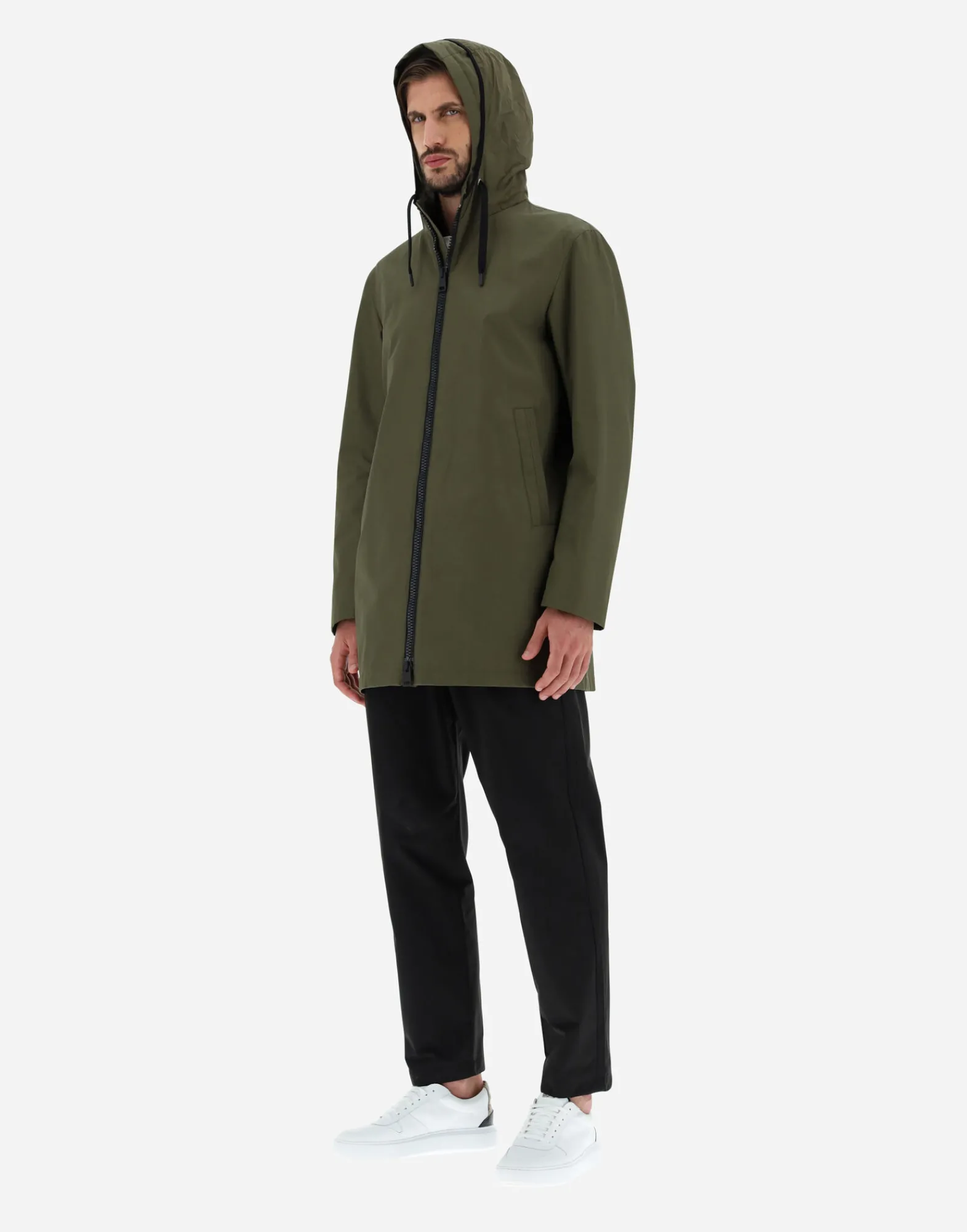 Herno Parka & Jacken-Parka Aus Delon & Ultralight Crease