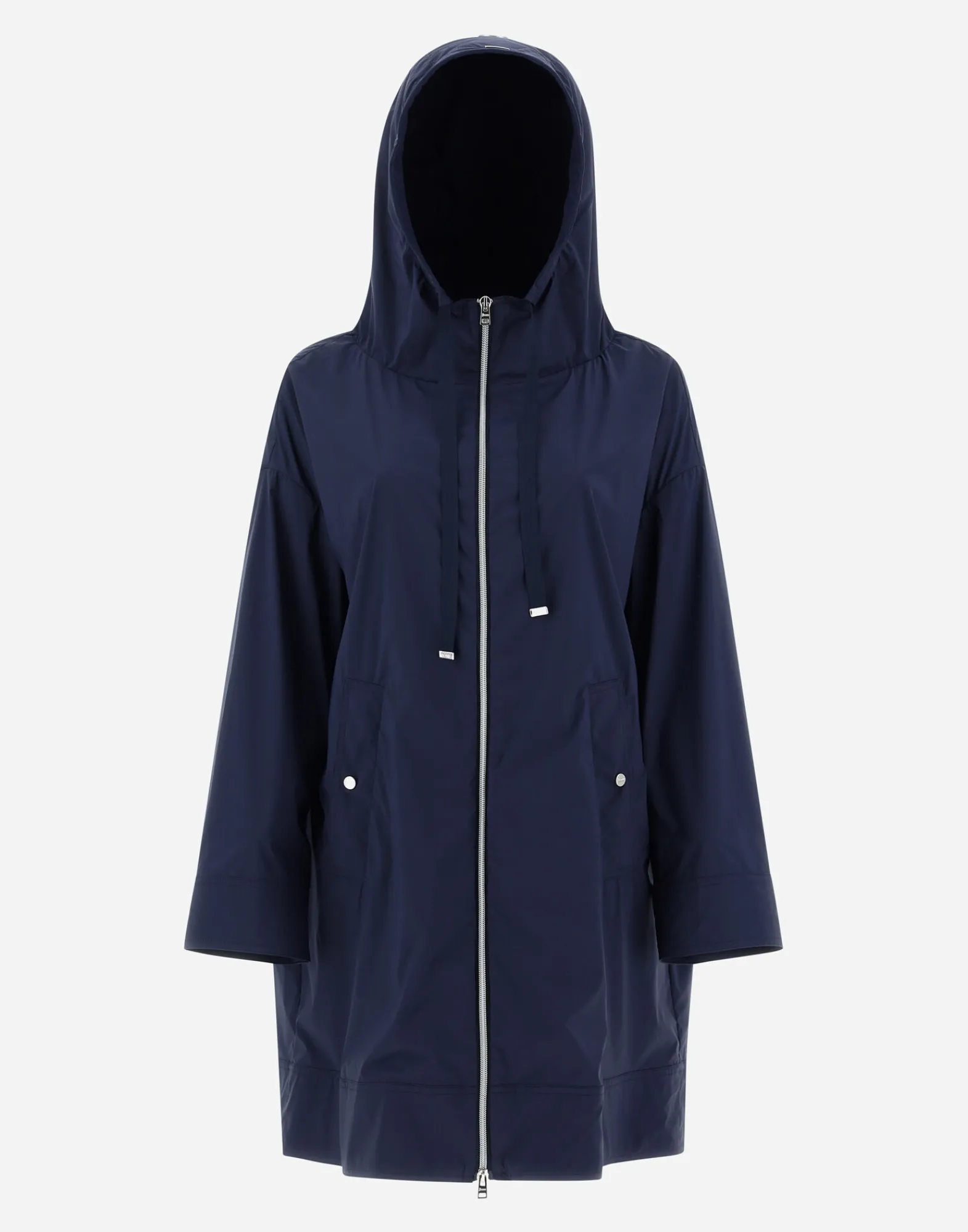 Herno A-Shape-Parka Aus Light Nylon Stretch