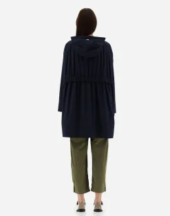 Herno A-Shape-Parka Aus Light Nylon Stretch