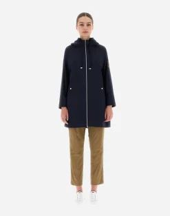 Herno Parka & Jacken-Parka Aus Light Nylon Stretch