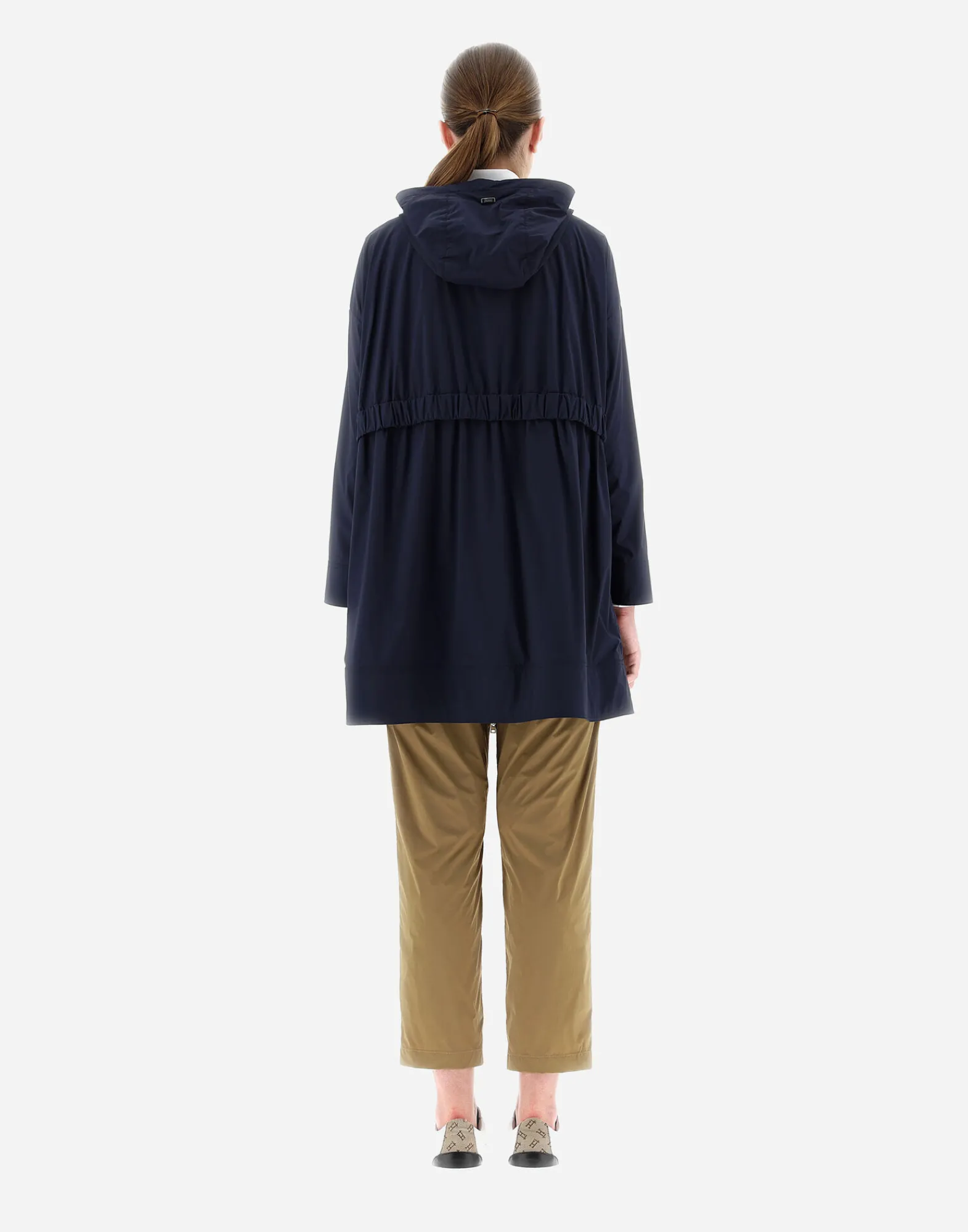 Herno Parka & Jacken-Parka Aus Light Nylon Stretch