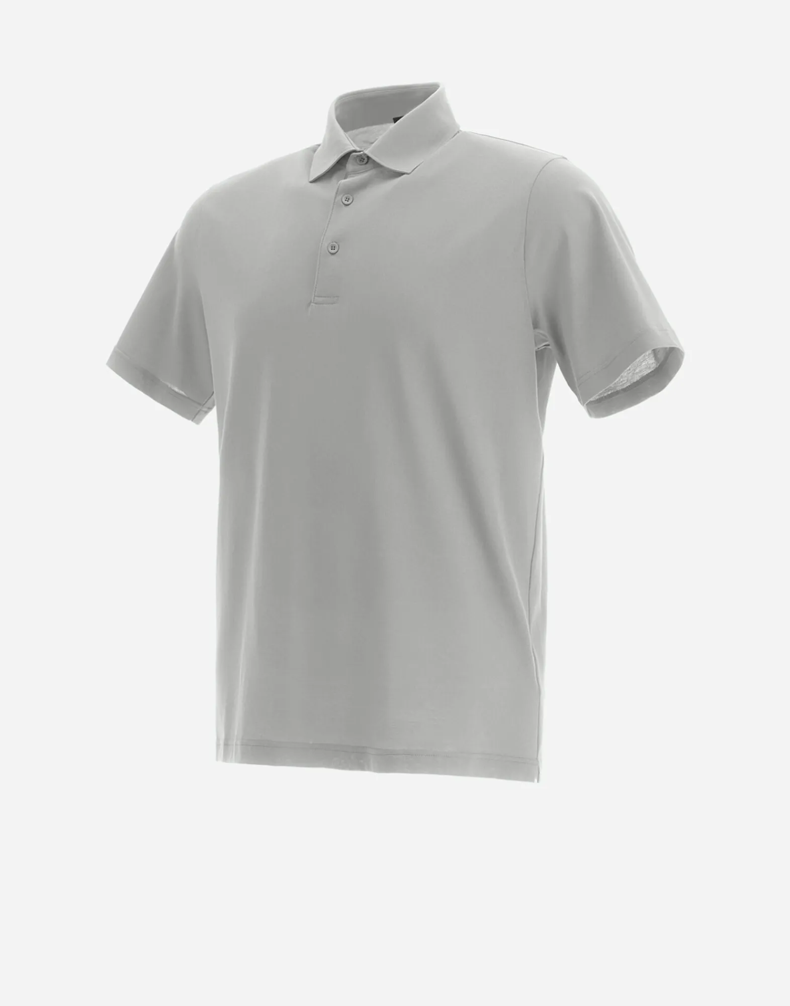 Herno T-Shirt & Polo-Shirts-Poloshirt Aus Crepe-Jersey