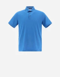 Herno T-Shirt & Polo-Shirts-Poloshirt Aus Crepe-Jersey