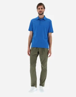 Herno T-Shirt & Polo-Shirts-Poloshirt Aus Crepe-Jersey