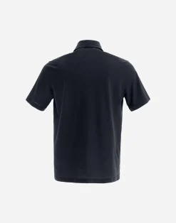 Herno T-Shirt & Polo-Shirts-Poloshirt Aus Crepe-Jersey