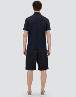 Herno T-Shirt & Polo-Shirts-Poloshirt Aus Crepe-Jersey