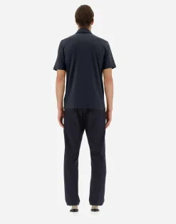 Herno T-Shirt & Polo-Shirts-Poloshirt Aus Crepe-Jersey