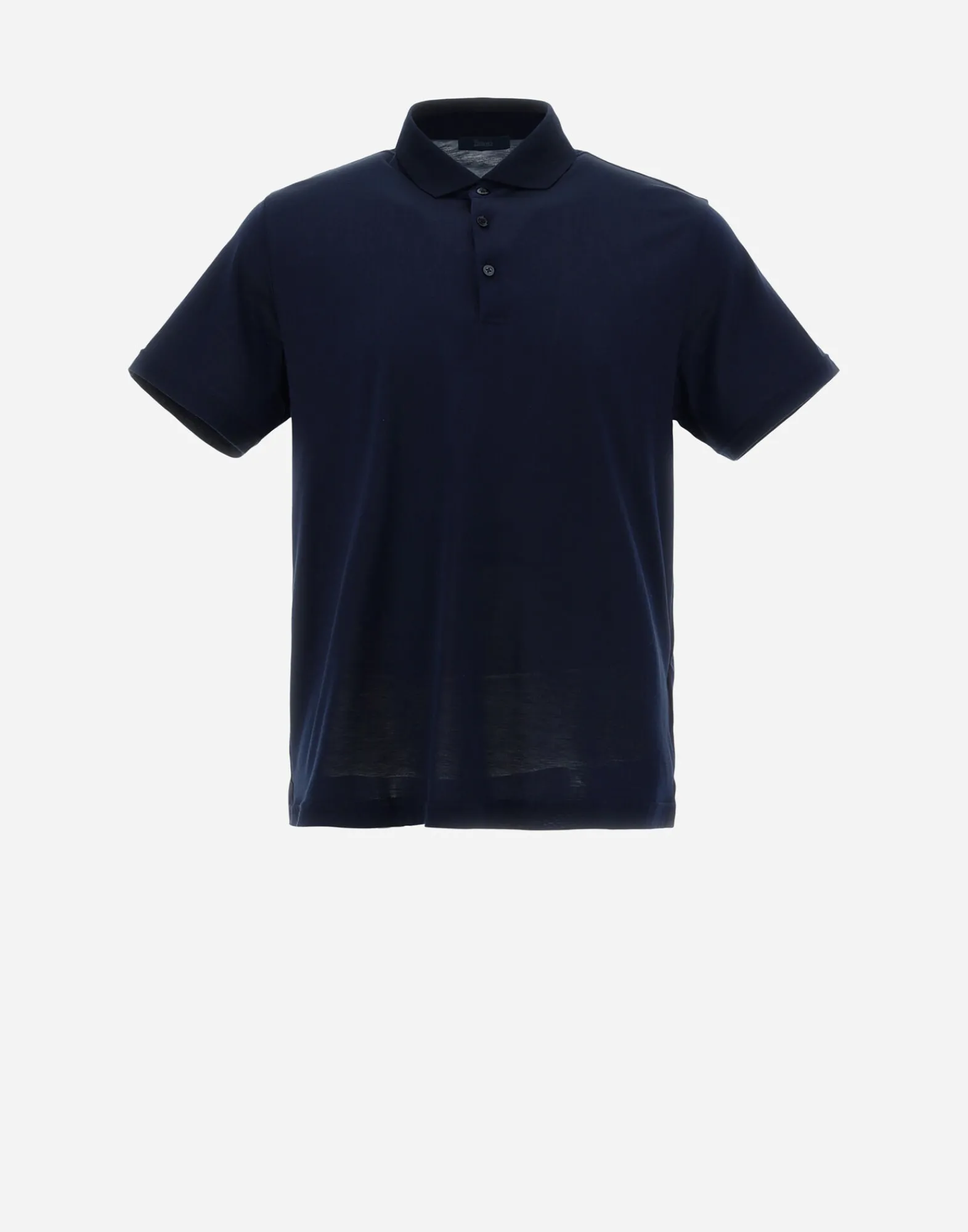 Herno T-Shirt & Polo-Shirts-Poloshirt Aus Seidenjersey