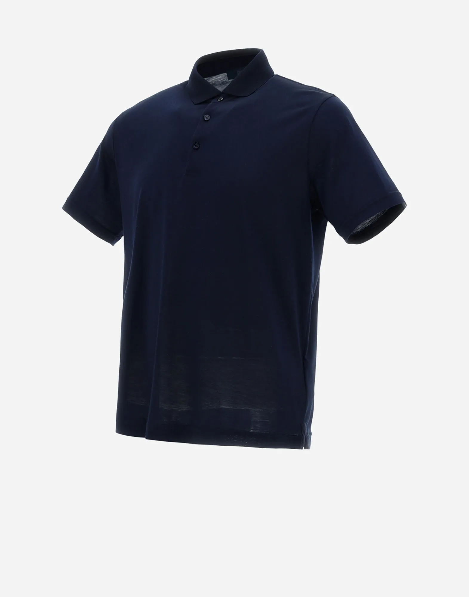 Herno T-Shirt & Polo-Shirts-Poloshirt Aus Seidenjersey