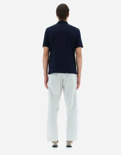 Herno T-Shirt & Polo-Shirts-Poloshirt Aus Seidenjersey