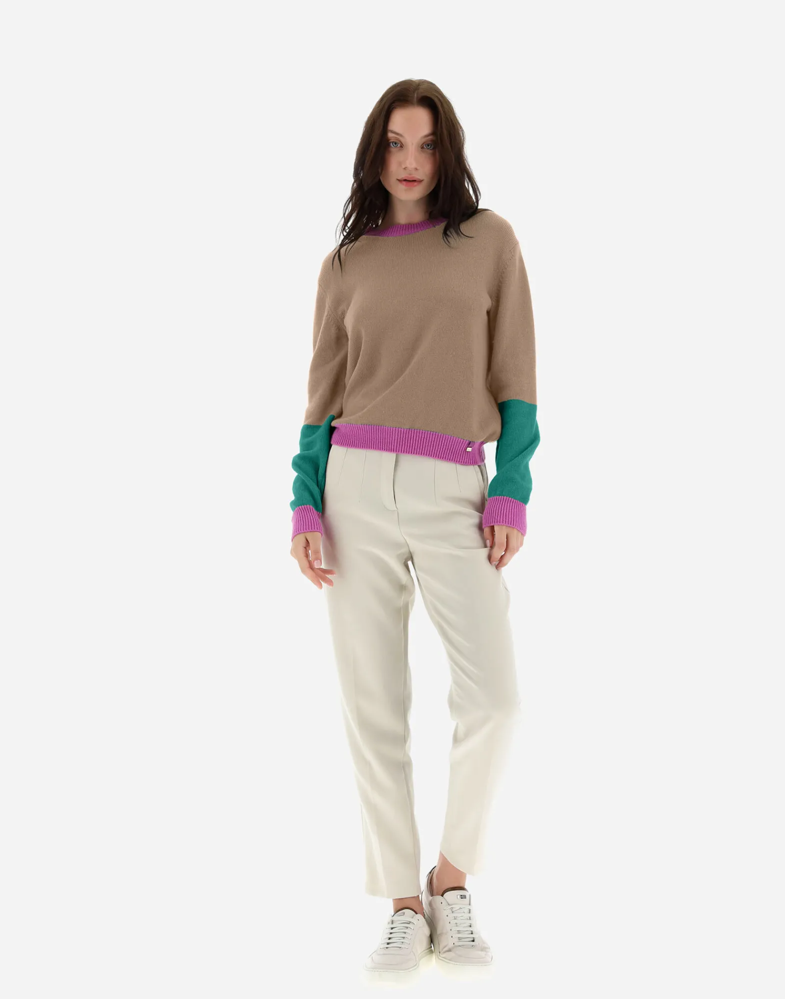 Herno Pullover & Strickjacken-Pullover Aus Kaschmir Cloud