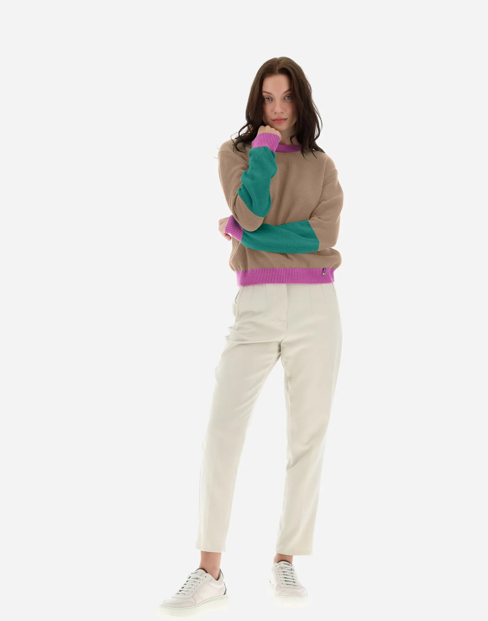 Herno Pullover & Strickjacken-Pullover Aus Kaschmir Cloud