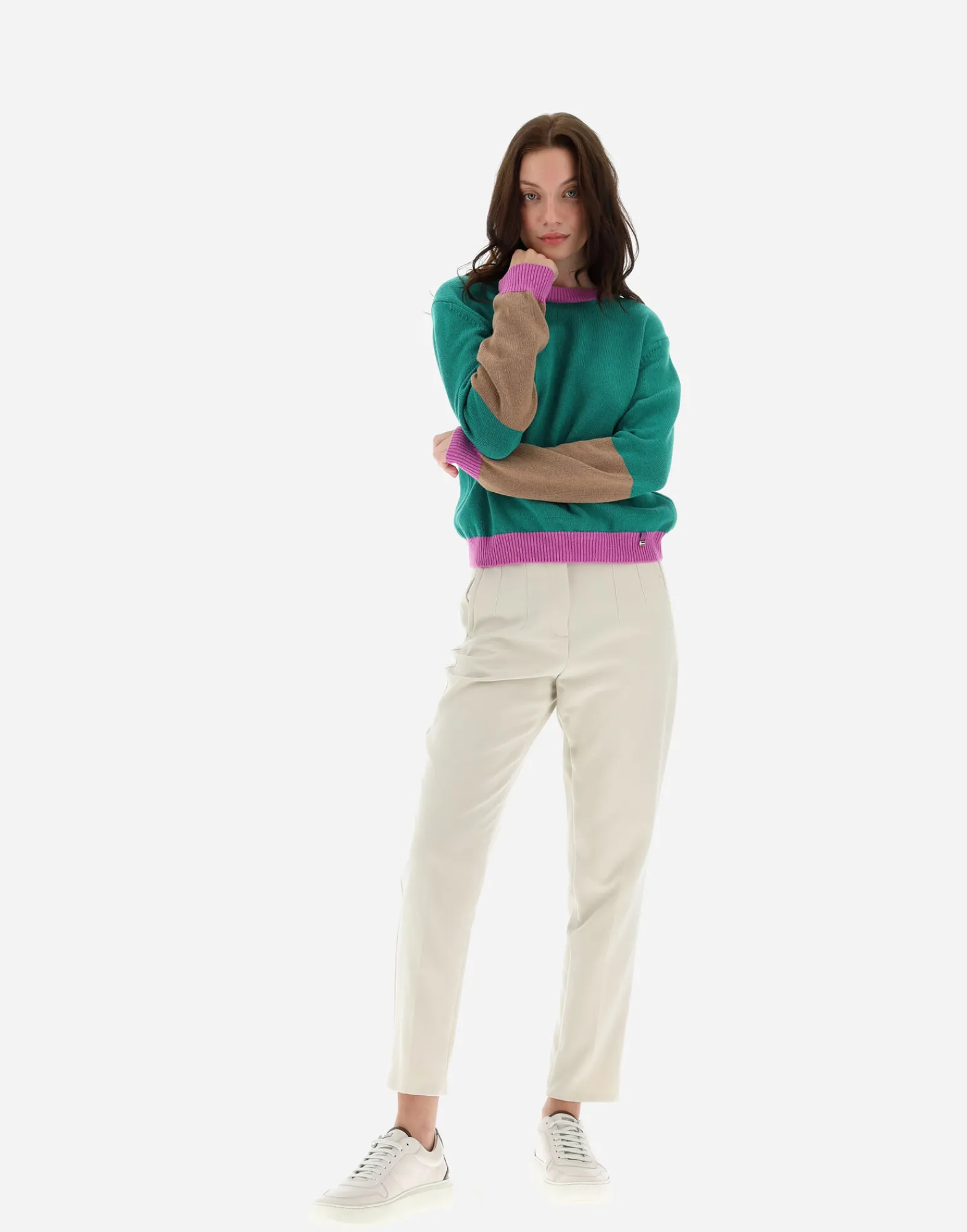 Herno Pullover & Strickjacken-Pullover Aus Kaschmir Cloud
