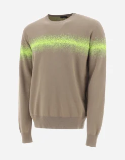 Herno Sweatshirts & Strickjacken-Pullover Aus Spray Knit