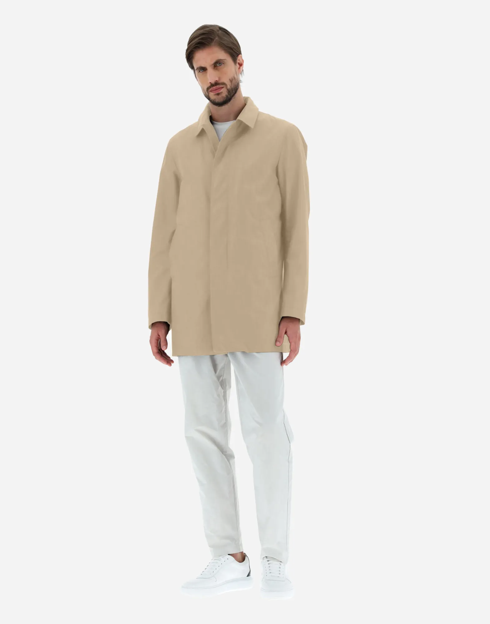 Herno Regenmäntel-Regenmäntel Aus Delon & Nylon Ultralight