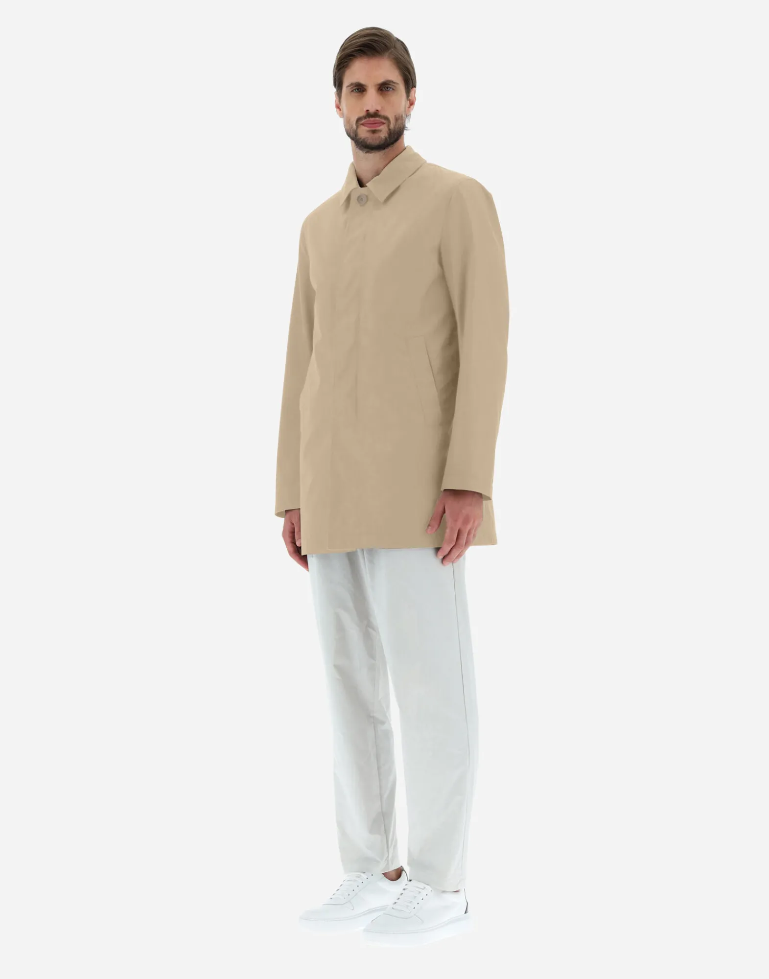 Herno Regenmäntel-Regenmäntel Aus Delon & Nylon Ultralight