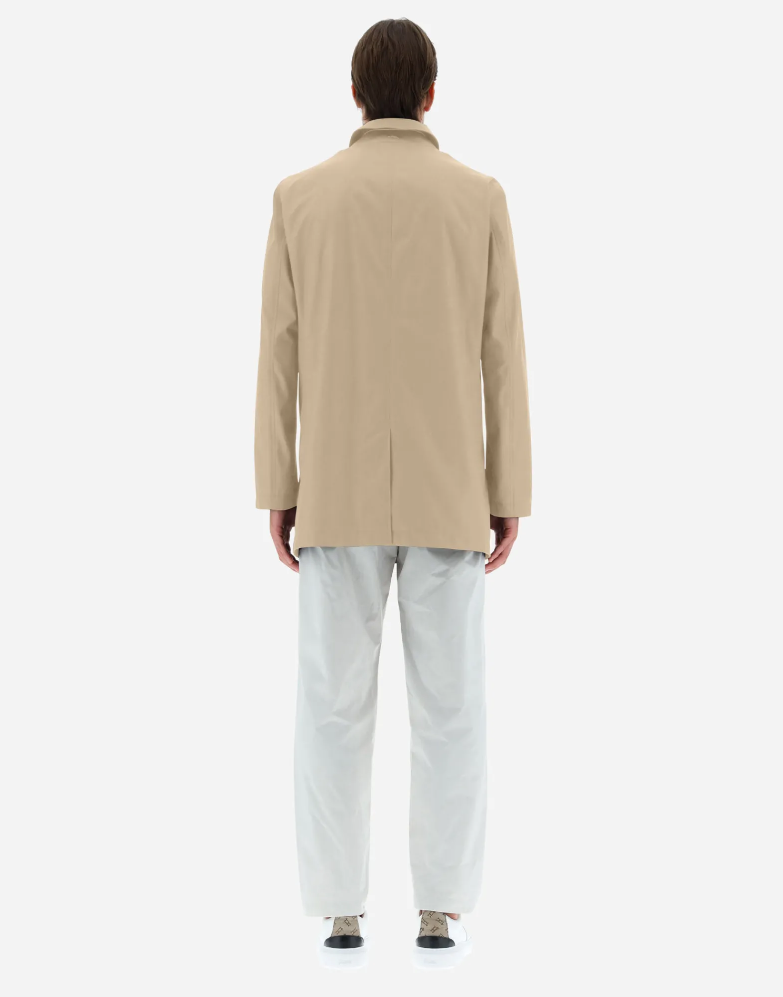 Herno Regenmäntel-Regenmäntel Aus Delon & Nylon Ultralight