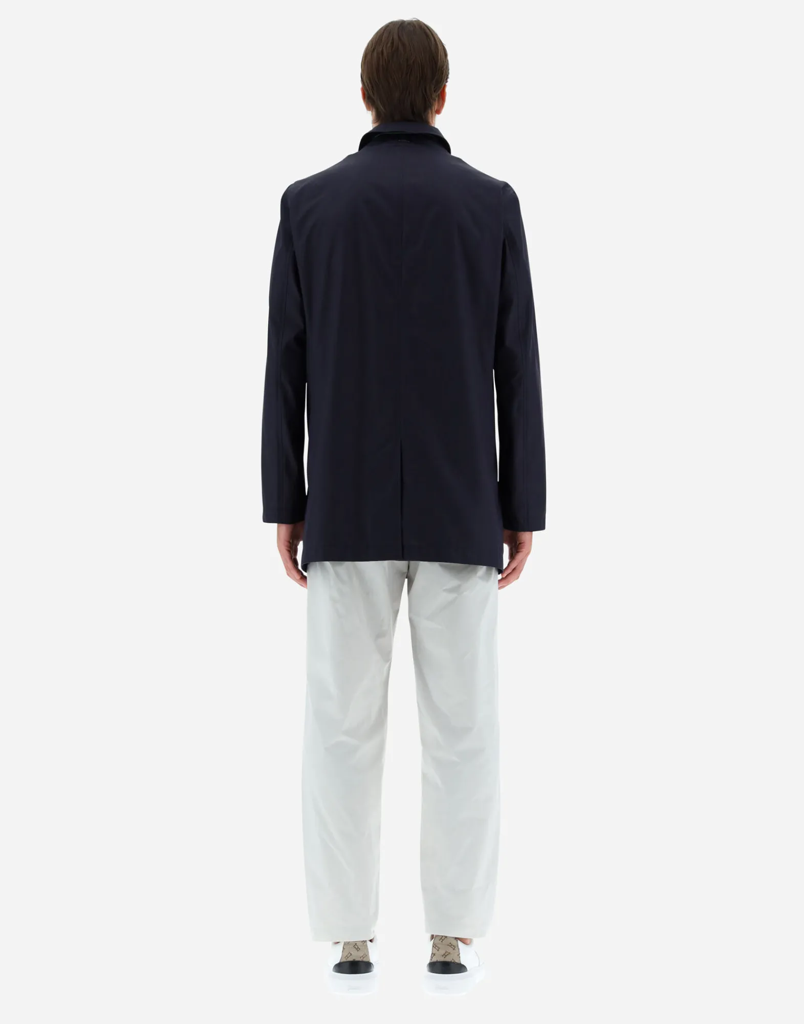 Herno Regenmäntel-Regenmäntel Aus Delon & Nylon Ultralight