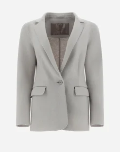 Herno Blazers-Resort Blazer Aus Light Boiled Wool