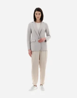 Herno Blazers-Resort Blazer Aus Light Boiled Wool