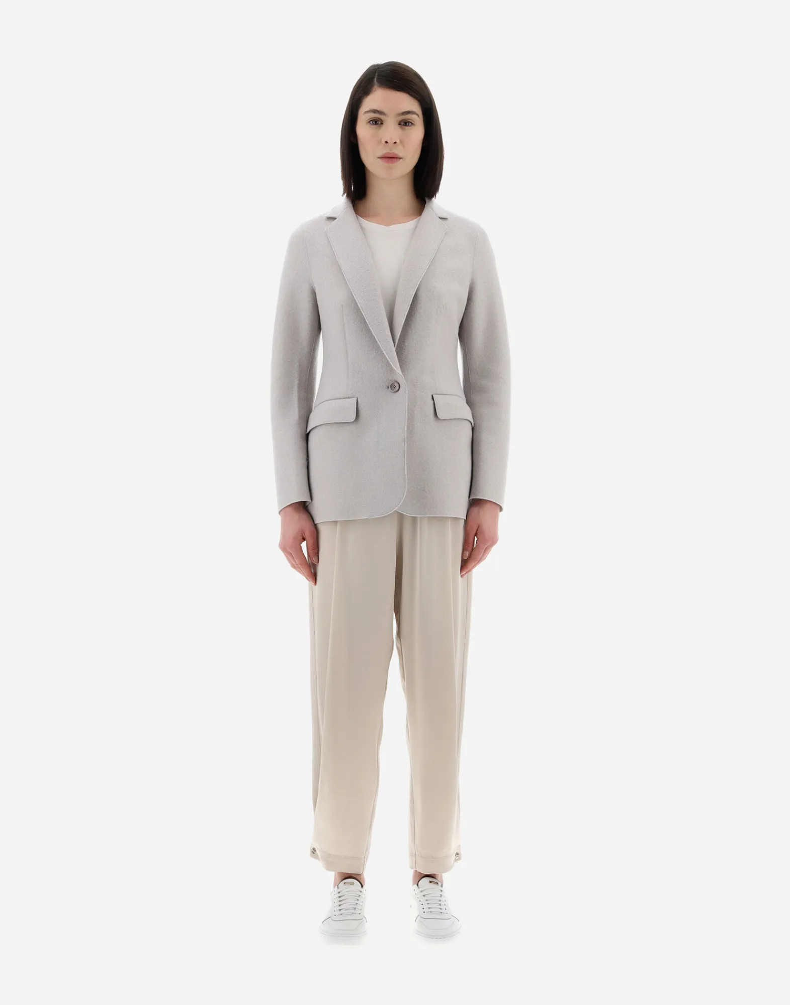Herno Blazers-Resort Blazer Aus Light Boiled Wool