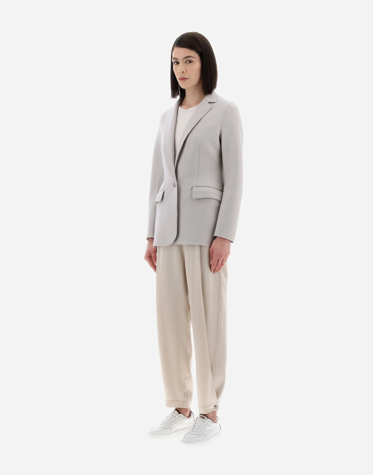 Herno Blazers-Resort Blazer Aus Light Boiled Wool