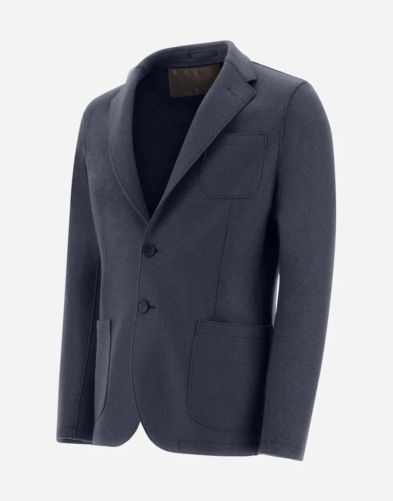 Herno Blazers-Resort Blazer Aus Light Boiled Wool