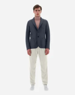 Herno Blazers-Resort Blazer Aus Light Boiled Wool
