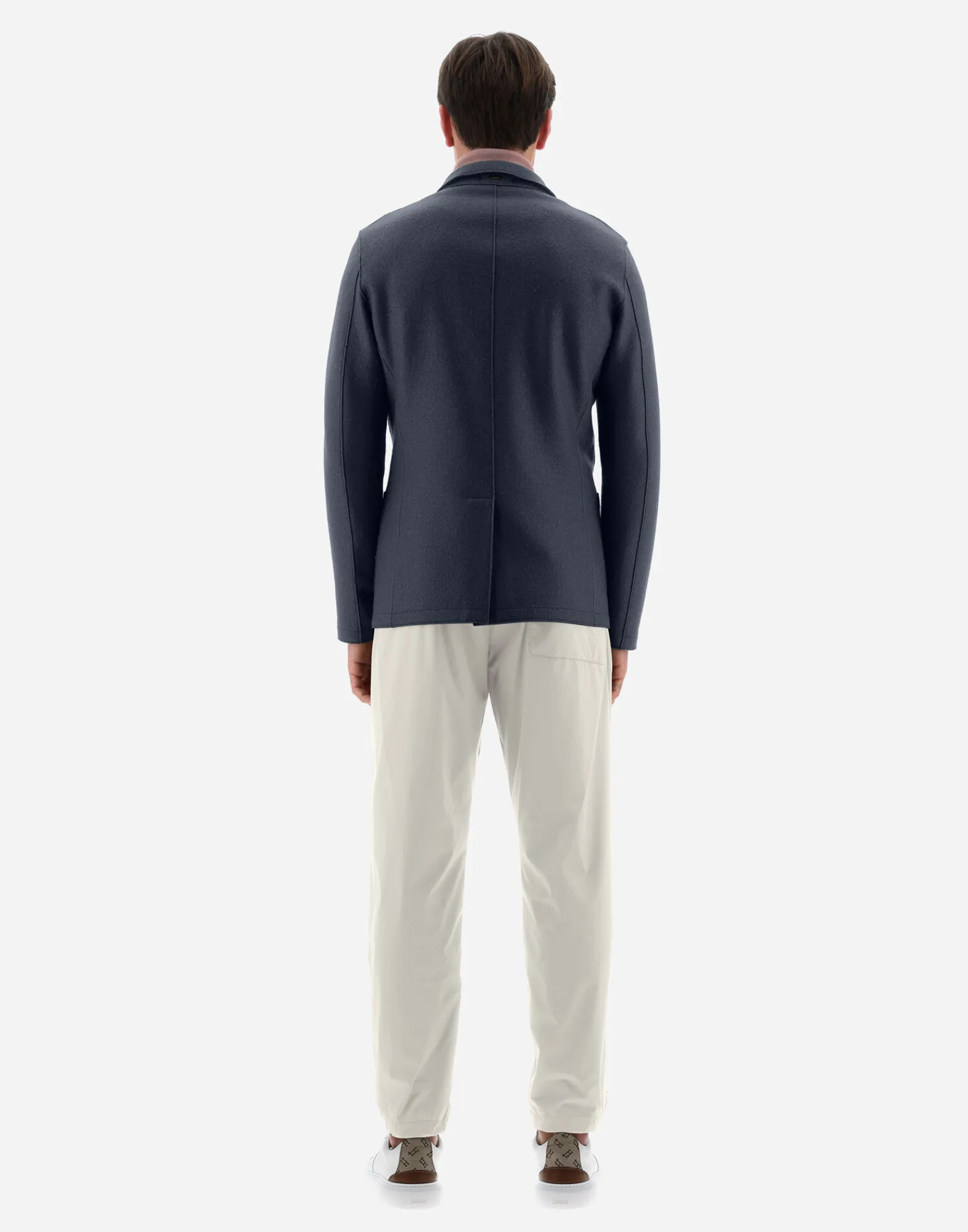Herno Blazers-Resort Blazer Aus Light Boiled Wool