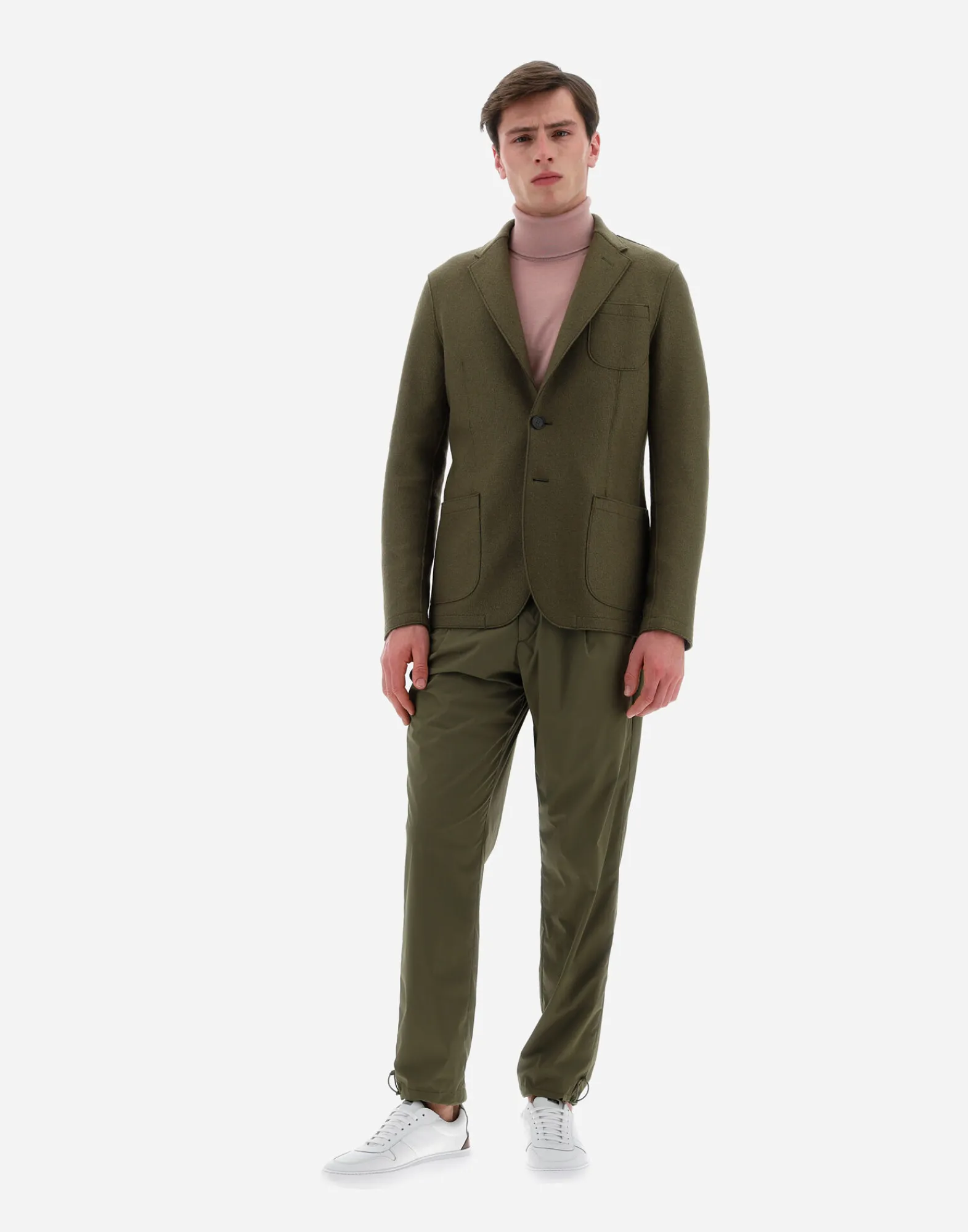 Herno Blazers-Resort Blazer Aus Light Boiled Wool