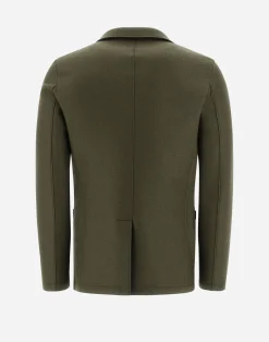 Herno Blazers-Resort Blazer Aus Light Boiled Wool