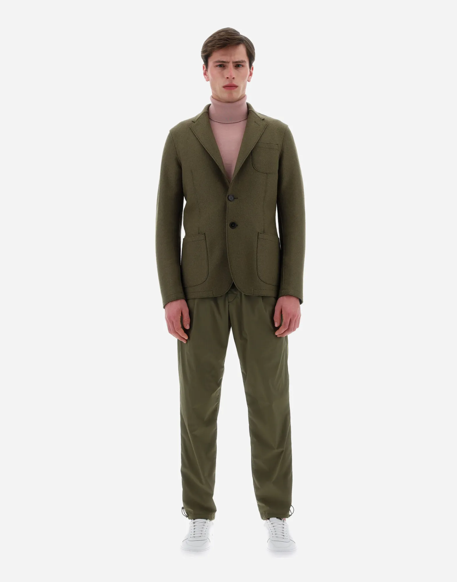 Herno Blazers-Resort Blazer Aus Light Boiled Wool
