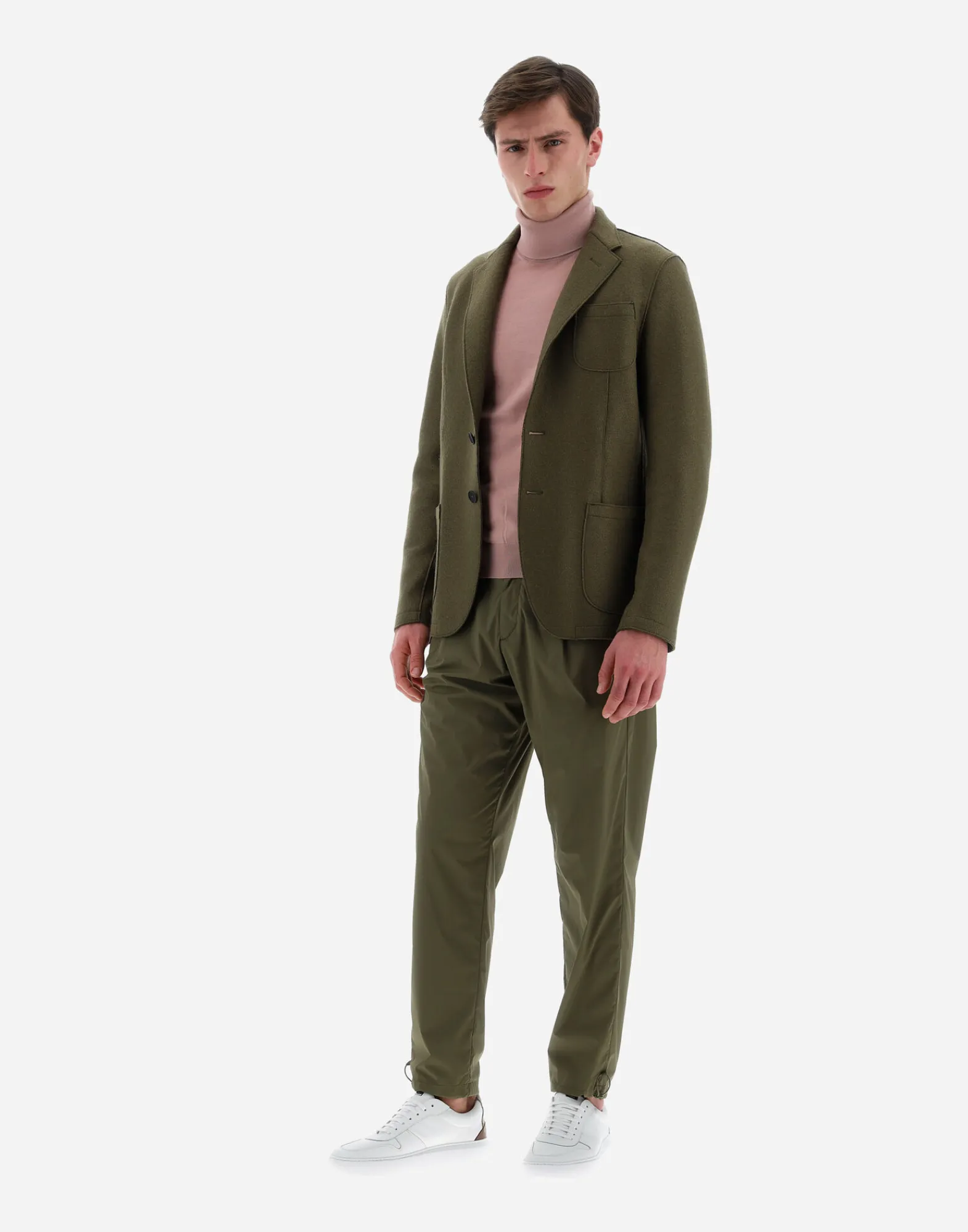 Herno Blazers-Resort Blazer Aus Light Boiled Wool