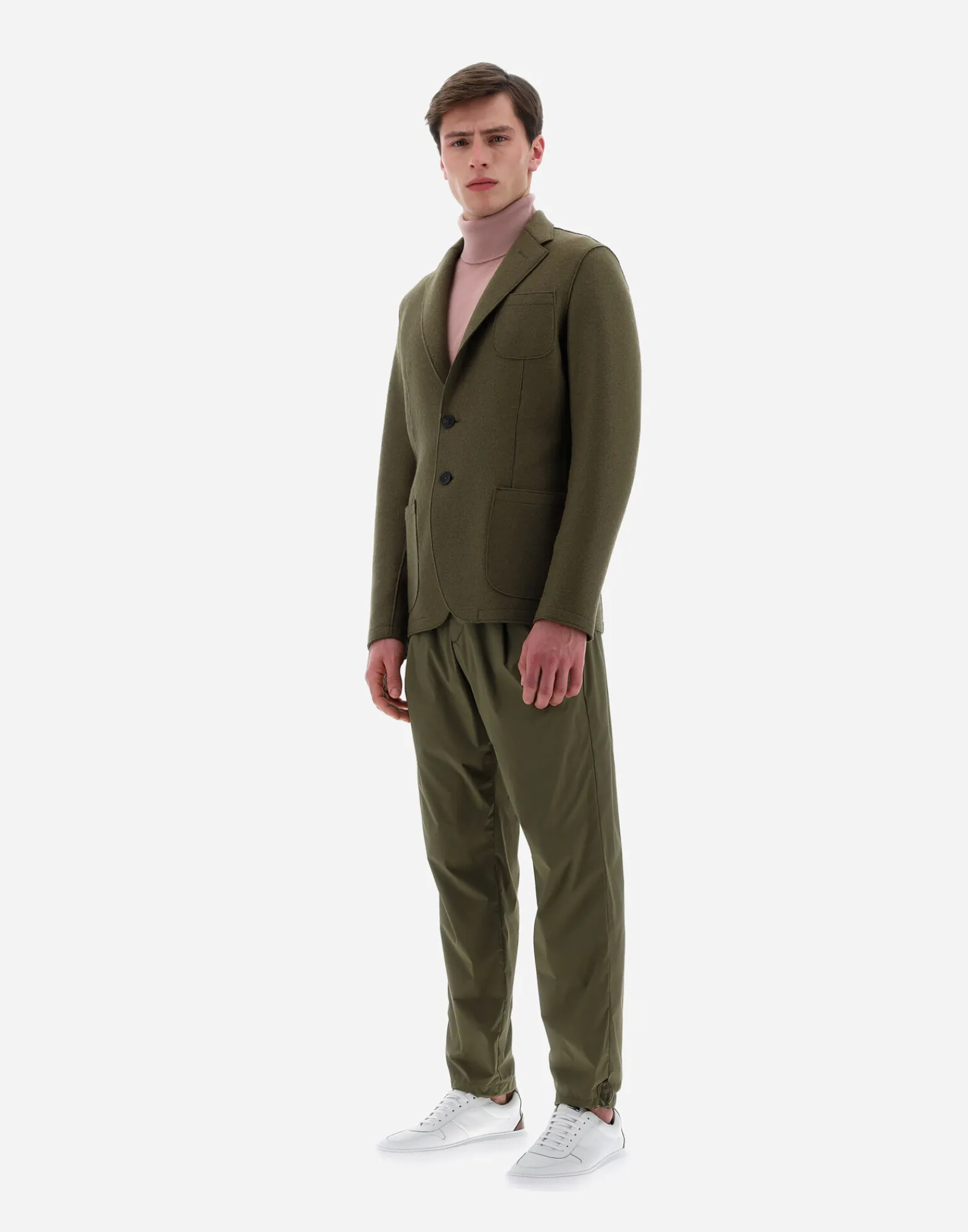 Herno Blazers-Resort Blazer Aus Light Boiled Wool