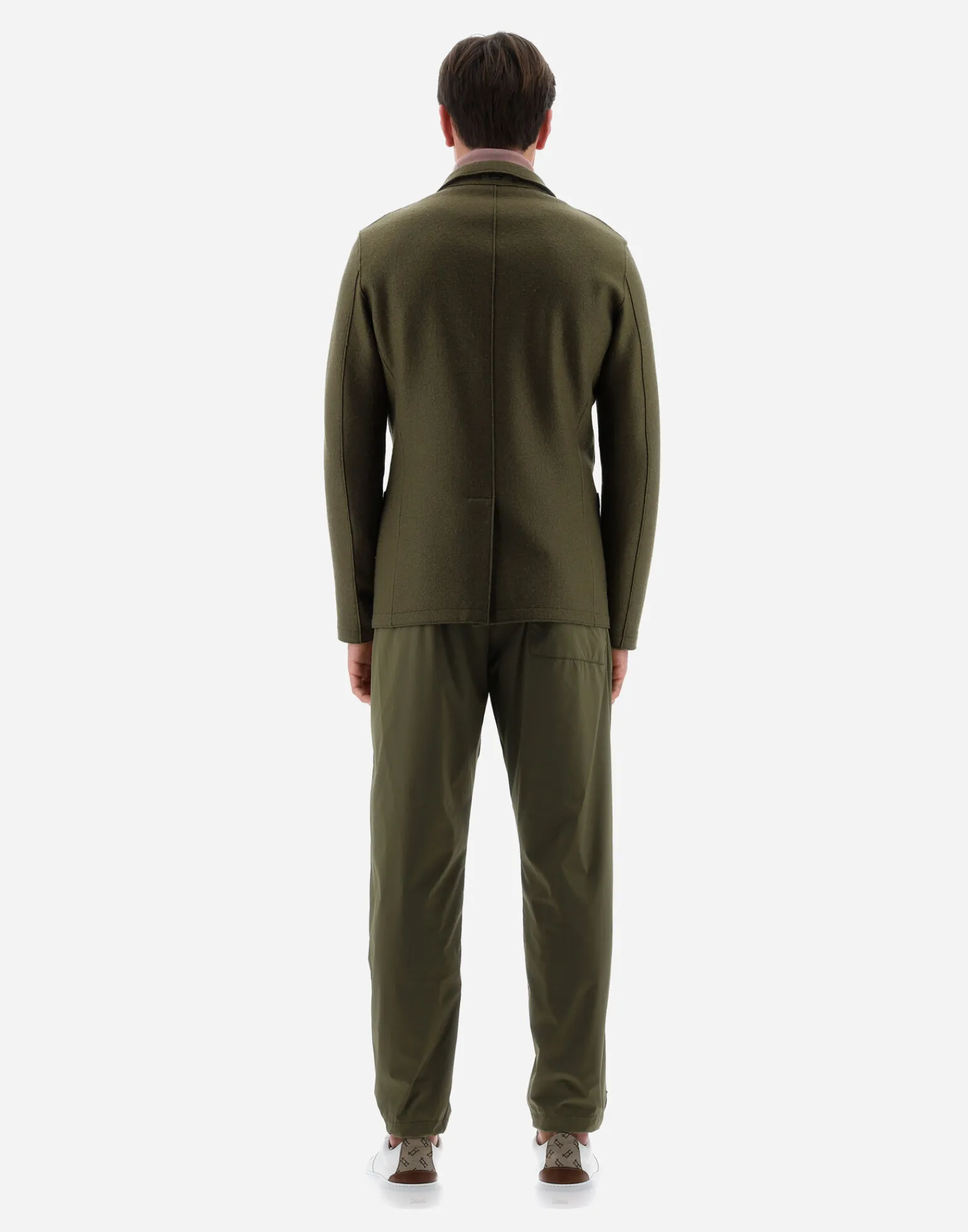 Herno Blazers-Resort Blazer Aus Light Boiled Wool