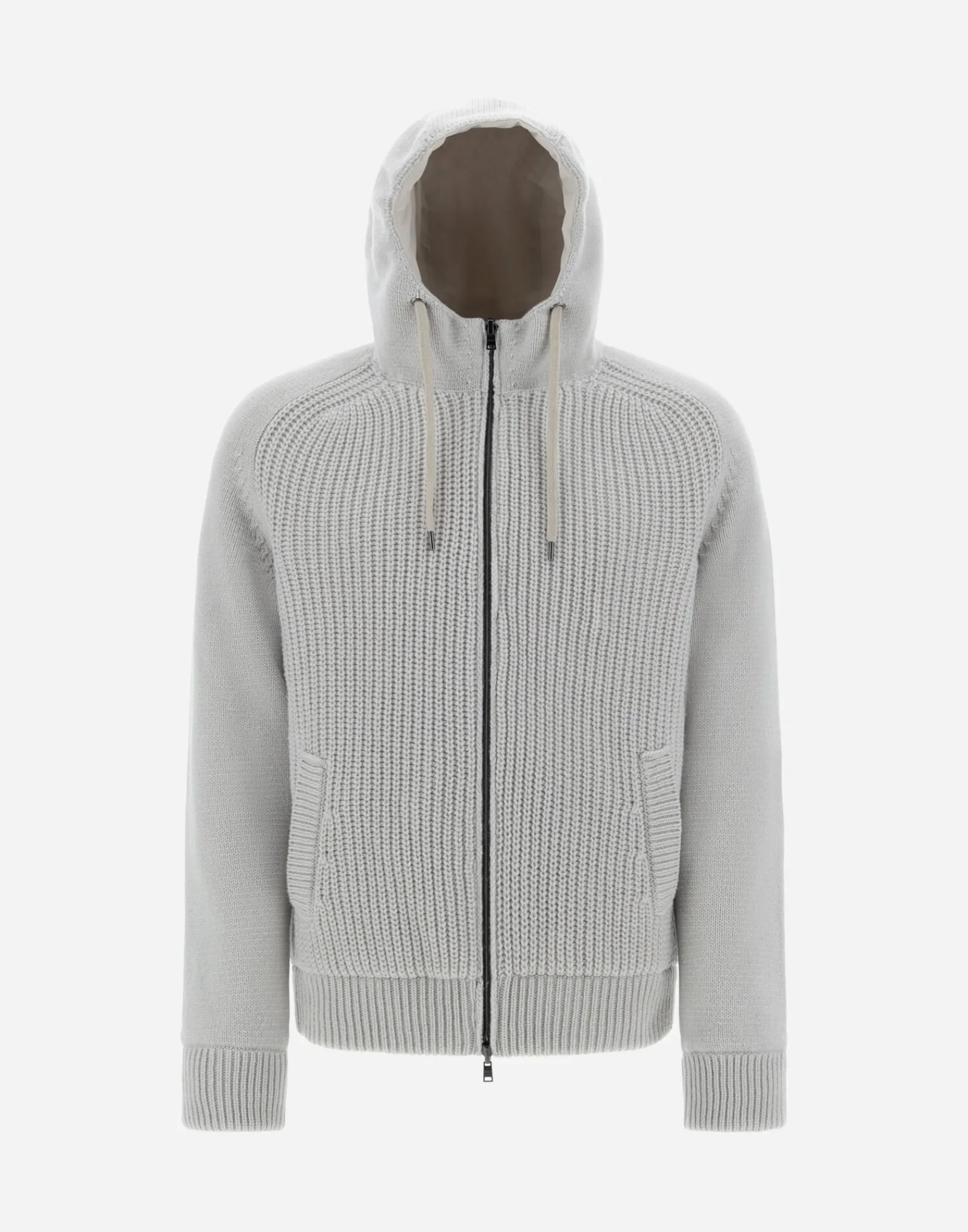 Herno Bomber-Resort Bomberjacke Aus Infinity Mix Knit & Rev Ponente