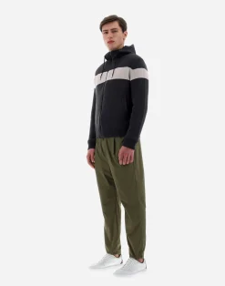 Herno Bomber-Resort Bomberjacke Aus Infinity Mix Knit & Ponente