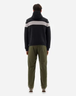 Herno Bomber-Resort Bomberjacke Aus Infinity Mix Knit & Ponente