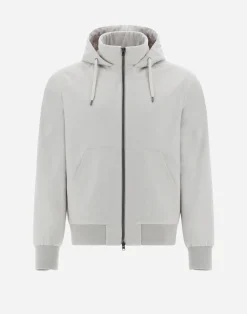 Herno Bomber-Resort Bomberjacke Aus Kaschmir & Seide