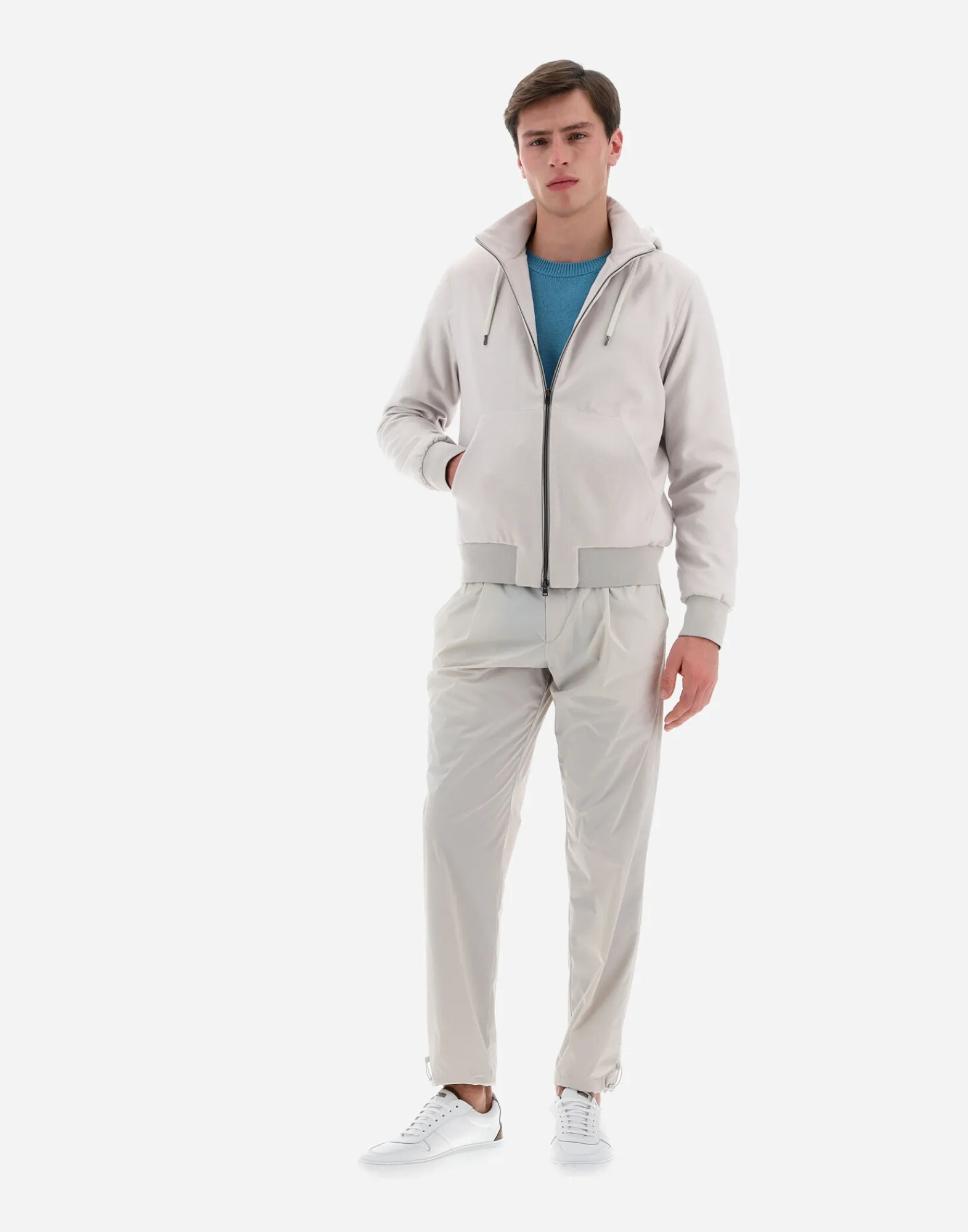 Herno Bomber-Resort Bomberjacke Aus Kaschmir & Seide