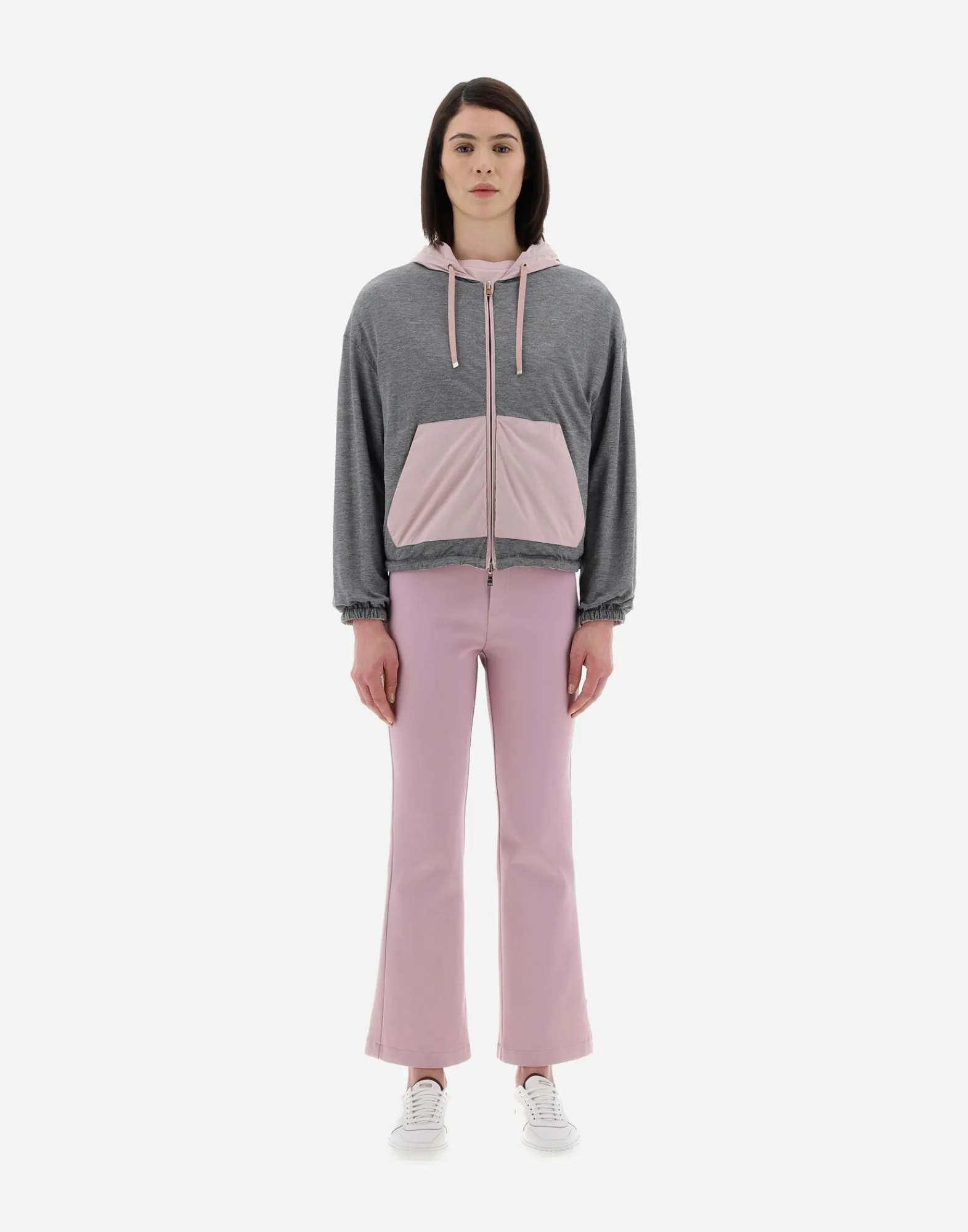 Herno Bomber-Resort Bomberjacke Aus Light Nylon Stretch & Light Jersey