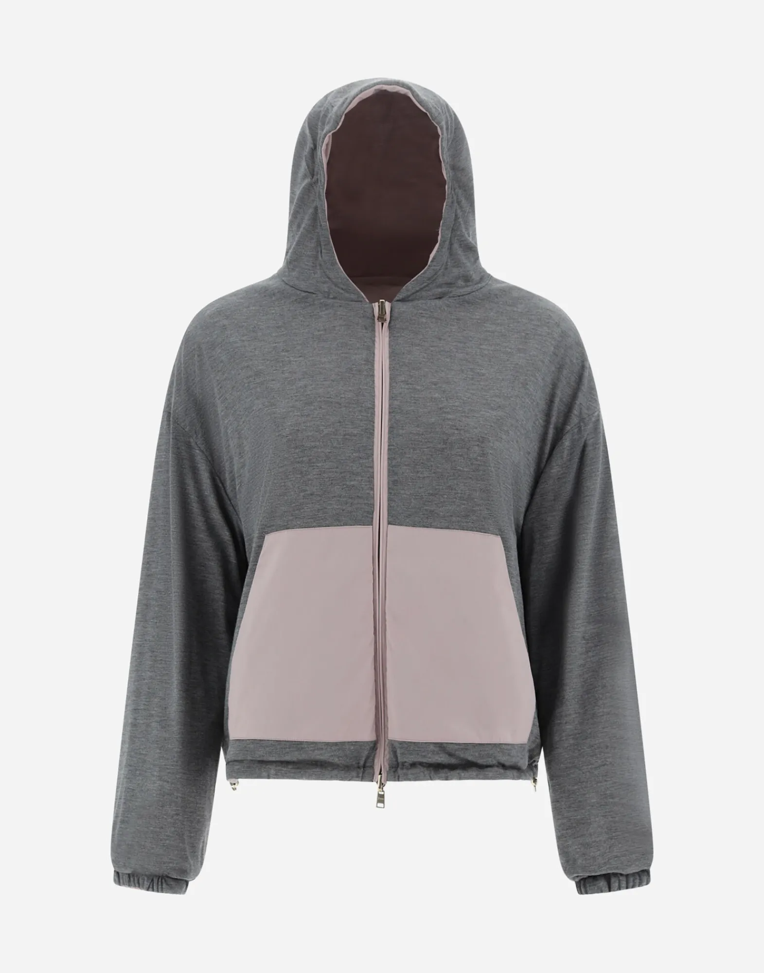 Herno Bomber-Resort Bomberjacke Aus Light Nylon Stretch & Light Jersey