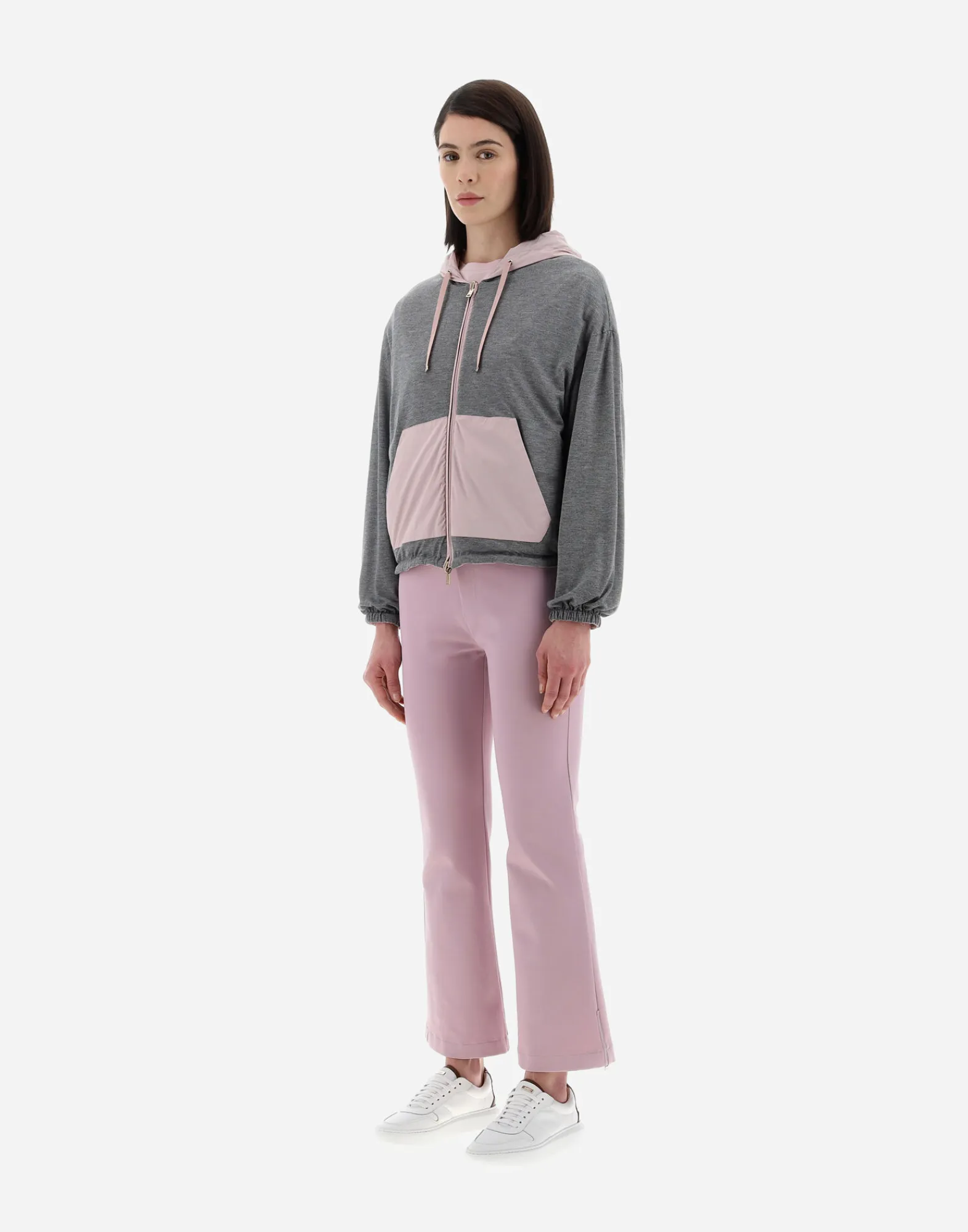 Herno Bomber-Resort Bomberjacke Aus Light Nylon Stretch & Light Jersey