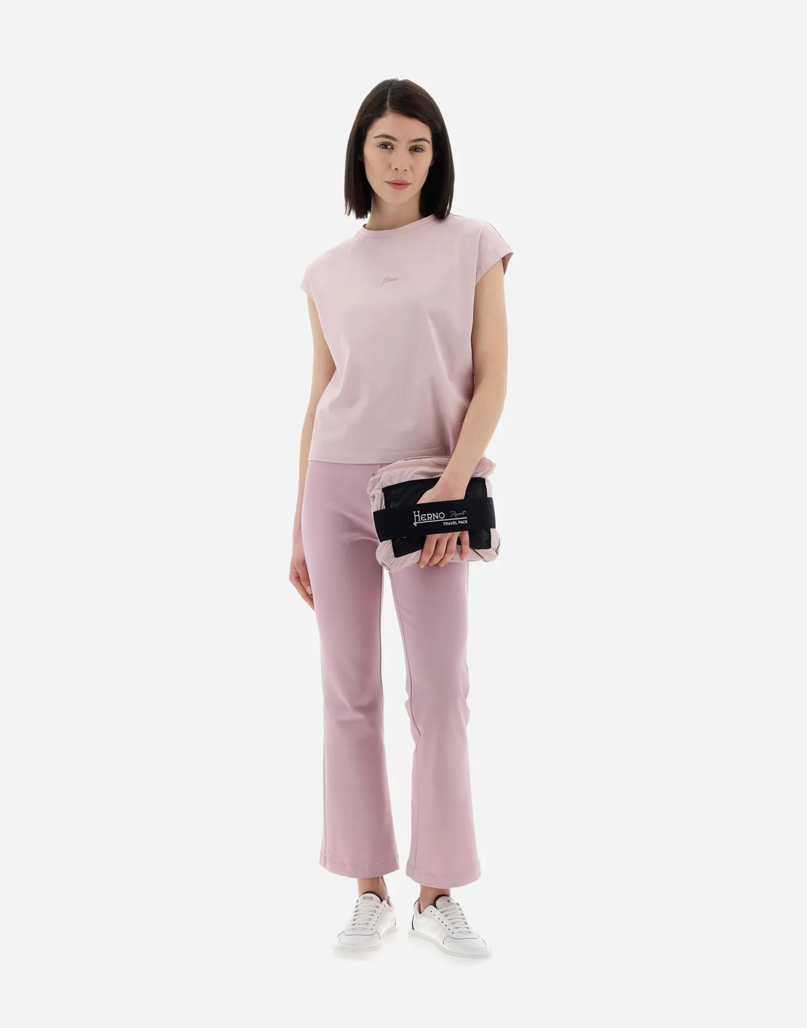 Herno Bomber-Resort Bomberjacke Aus Light Nylon Stretch & Light Jersey