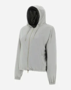 Herno Bomber-Resort Bomberjacke Aus Light Nylon Stretch & Light Jersey