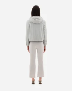 Herno Bomber-Resort Bomberjacke Aus Light Nylon Stretch & Light Jersey