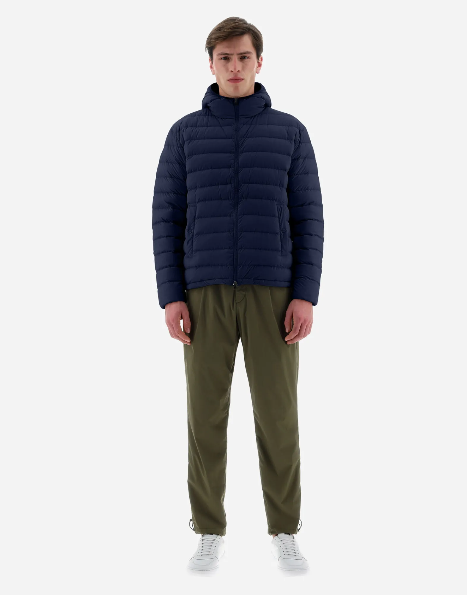 Herno Bomber-Resort Bomberjacke Aus Light Nylon Stretch